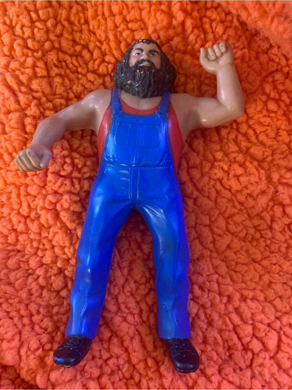 Vintage WWF Wrestling Figure Hillbilly Jim WWF